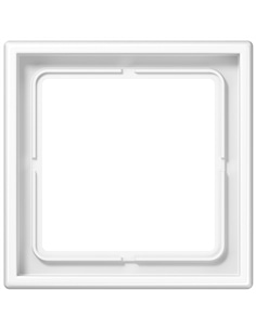 Aro simples LS 990 IP44 branco H/V Jung LS 981 WW - JUNGLS981WW