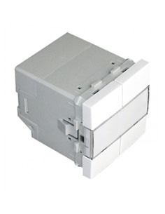 BOTAO PRESSAO ELETR QUADR MBT 2 MOD BRANCO 45164SBR - 45164SBR