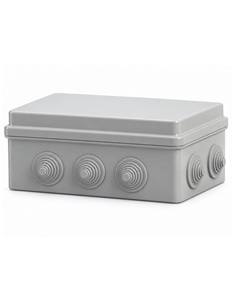 Caixa deriv. bucins cónicos IP54 175x110x66mm cinza JSL 223B - CX23B00CES03