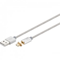 CABO USB 2.0 A/MICRO-USB B C/ADAPT.MAGNÉTICO LIG. RÁPIDA - 500-40912