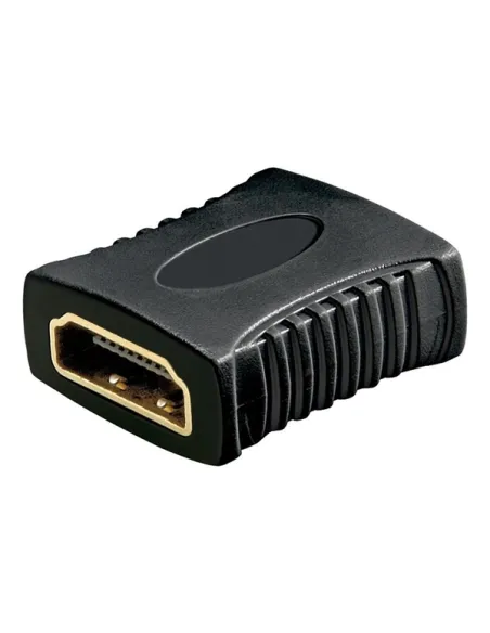 UNIÃO HDMI 19pinos Femea/Femea Dourado/preto - 047-0182