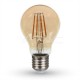 LAMPADA LED 4W FILAM.AMBAR A60 E27 2200ºK SAMSUNG V-TAC 282 - 8950282