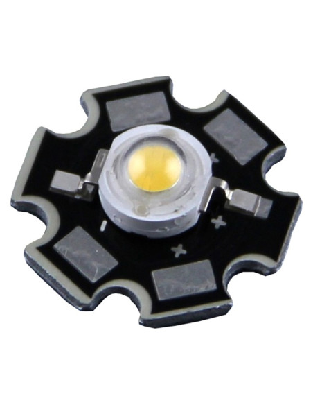 CHIP LED 3W 3,2-3,4V DC 350mA 6500K C/ dissip. - 500LED03CW