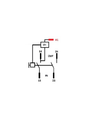 INTERRUP. ON-OFF 16A 230V 2P BOB. COM. REMOTO TRIPUS 555.109 - 555.109
