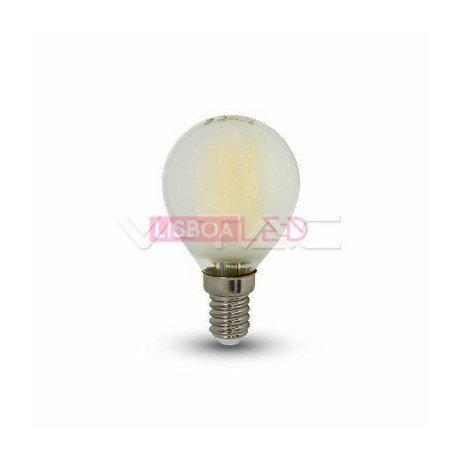 Lâmpada LED E14 4w»40W Luz Quente 400Lm P45 FROSTglass - 8954492