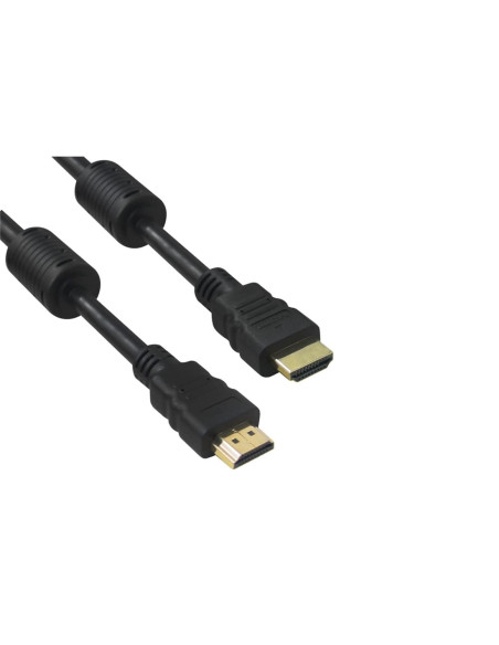 Cabo HDMI macho- HDMI macho, preto - 10.0m C/ FILTROS - 019-0347