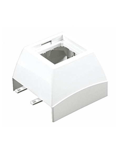 ADAPTADOR FRONTAL Q45 P/CALHA 75X20 BRANCO 10989ABR - 10989ABR